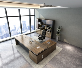 Modern Manager's Office-ID:649461986
