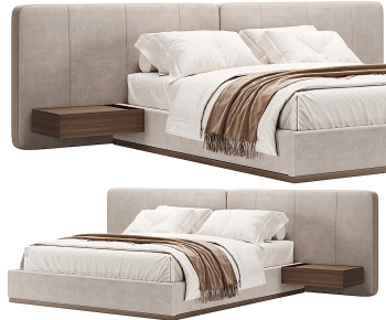 Modern Double Bed-ID:208584077