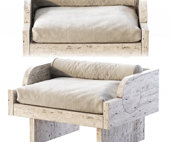 Wabi-sabi Style Lounge Chair-ID:940085894