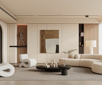 Wabi-sabi Style A Living Room-ID:232762108