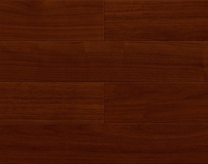 无缝红木色实木强化木地板-ID:5625709
