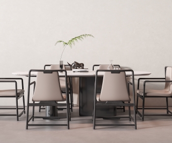 Modern Dining Table And Chairs-ID:231066946