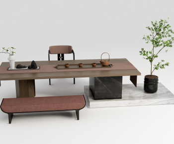 Modern Tea Tables And Chairs-ID:105369188