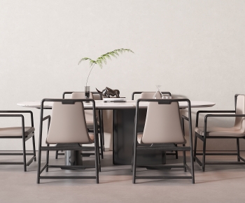 Modern Dining Table And Chairs-ID:110220983