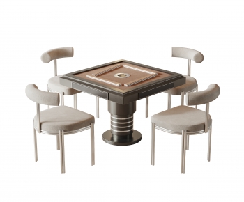 Modern Mahjong Tables And Chairs-ID:856659437
