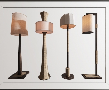 New Chinese Style Floor Lamp-ID:358819011