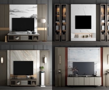 New Chinese Style TV Cabinet-ID:320859911