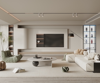 Wabi-sabi Style A Living Room-ID:627341992
