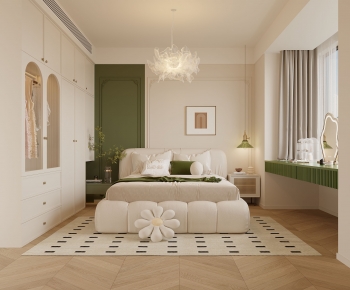 French Style Bedroom-ID:151357892
