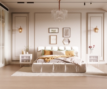 French Style Bedroom-ID:372771988