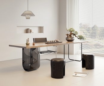 Modern Tea Tables And Chairs-ID:354098085