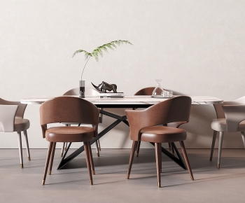 Modern Dining Table And Chairs-ID:636761214