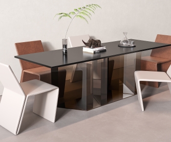 Modern Dining Table And Chairs-ID:572036036