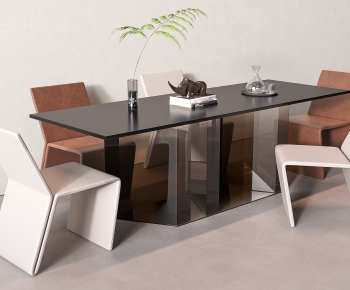 Modern Dining Table And Chairs-ID:792098058