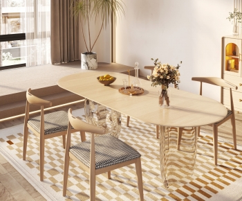 Modern Dining Table And Chairs-ID:810680453