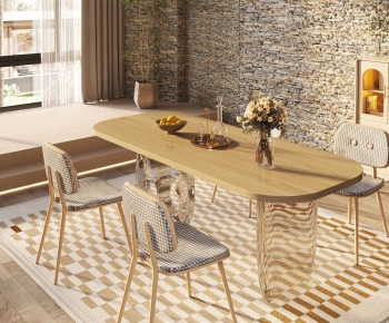 Modern Dining Table And Chairs-ID:184450154