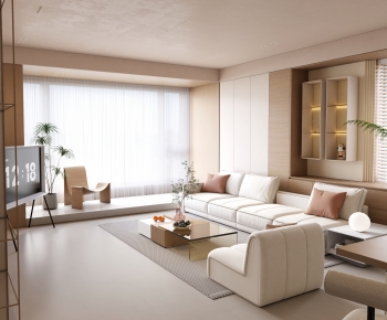 Modern A Living Room-ID:992019891