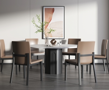 Modern Dining Table And Chairs-ID:189312932