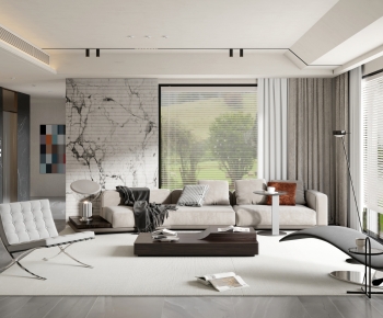 Modern A Living Room-ID:621836903