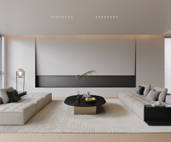 Modern A Living Room-ID:491944075