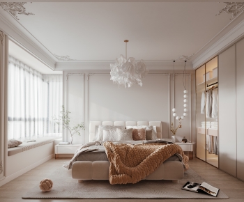 French Style Bedroom-ID:162785059