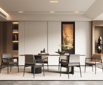New Chinese Style Dining Room-ID:585022936
