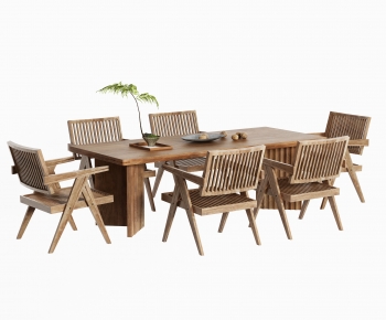 Nordic Style Dining Table And Chairs-ID:879399069