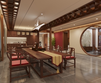 New Chinese Style Tea House-ID:546003103