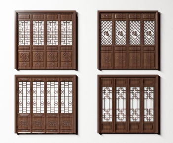 Chinese Style Door-ID:129807007