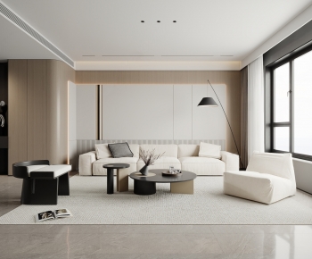 Modern A Living Room-ID:437285903