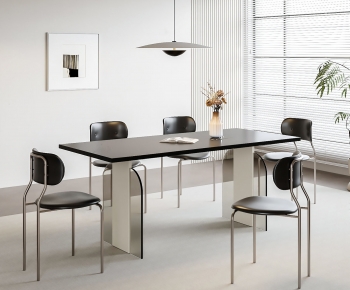 Modern Dining Table And Chairs-ID:503900115