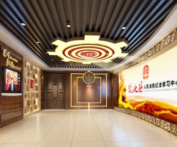 Chinese Style Exhibition Hall-ID:422032129