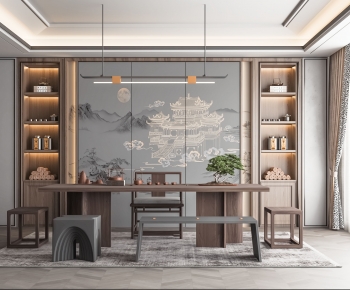 New Chinese Style Tea House-ID:783143042