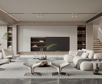 Modern A Living Room-ID:905272019