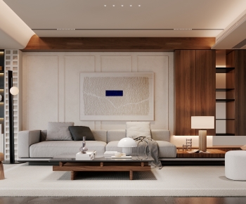 Wabi-sabi Style A Living Room-ID:752367024