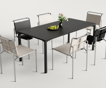 Modern Dining Table And Chairs-ID:611310079