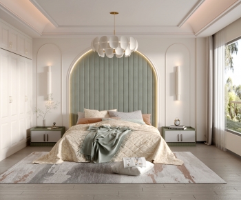 French Style Bedroom-ID:129359013