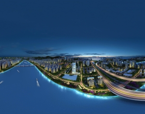 城市夜景hdr贴图-ID:868607041