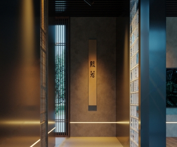 New Chinese Style Hallway-ID:192440994
