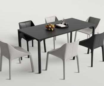 Modern Dining Table And Chairs-ID:153291947