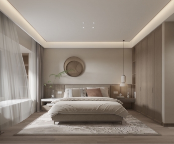 Wabi-sabi Style Bedroom-ID:426160106