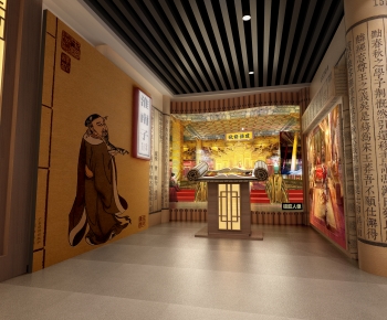 Chinese Style Exhibition Hall-ID:942873959