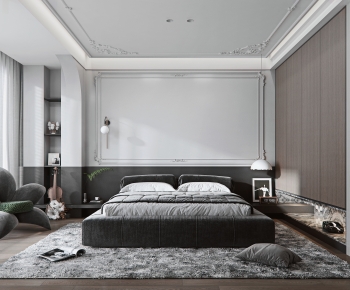 French Style Bedroom-ID:883831986