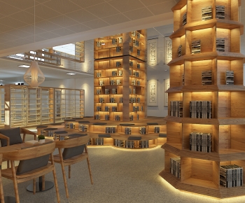 New Chinese Style Bookstore Book Bar-ID:388896944