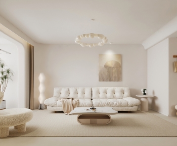 Wabi-sabi Style A Living Room-ID:386010896