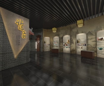 New Chinese Style Exhibition Hall-ID:115725998