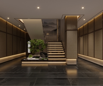 New Chinese Style Hotel Space-ID:832176922