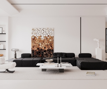 Modern A Living Room-ID:899117957