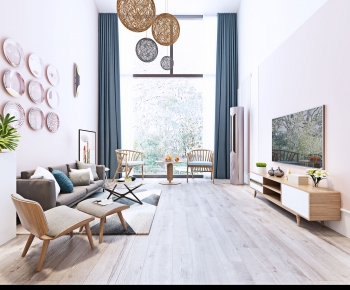 LOFT Nordic Style A Living Room-ID:773341894