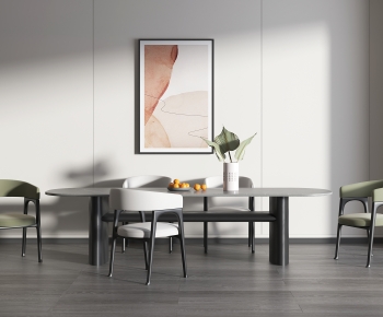 Modern Dining Table And Chairs-ID:784120679